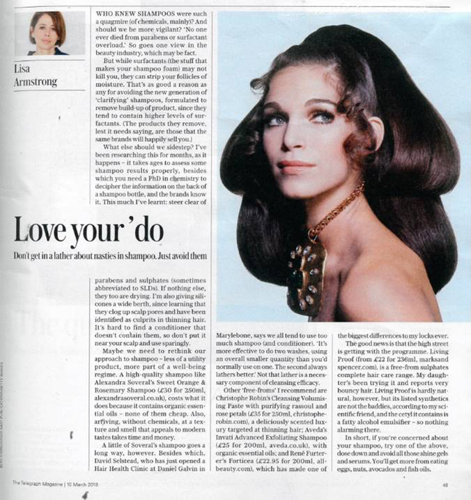 telegraph daniel galvin love your do